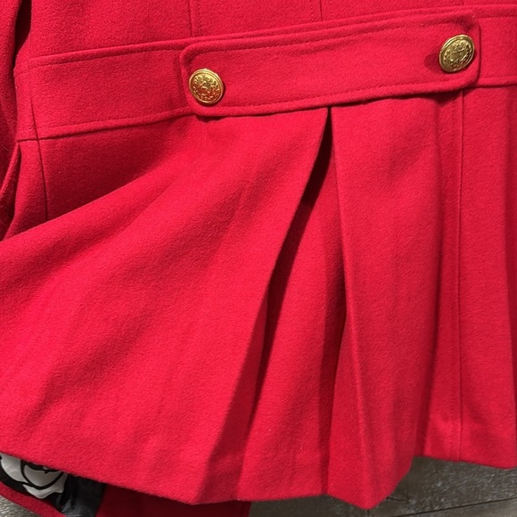 Green Envy red wool peacoat size L Medium - Picture 11 of 13